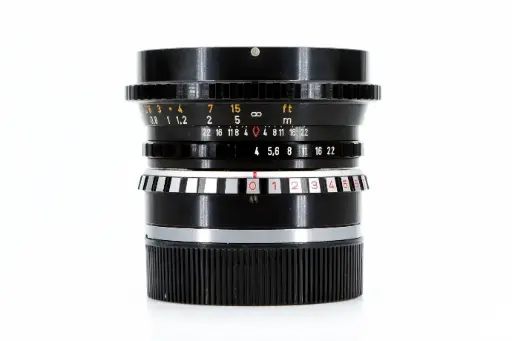 [SH11202-9] Leica 35mm f/4 PA-Curtagon-R lens w/- E60 UVa filter (circa 1984) - Grade 9 