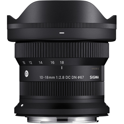 [4207972] Sigma 10-18mm f/2.8 DC DN Contemporary Lens: Canon RF-S