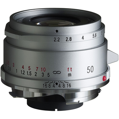 [BA384B] Voigtlander 50mm f/2.2 Color-Skopar - Leica M : Silver