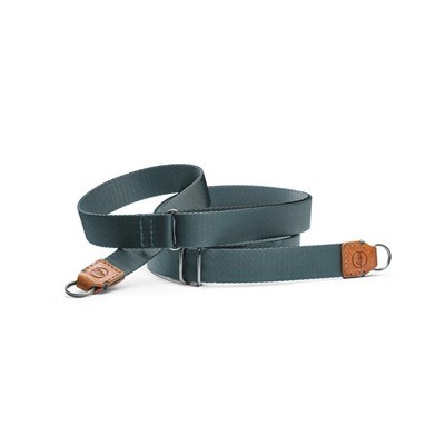 [LD18568] Leica D-LUX 8 CARRYING STRAP - Cognac & Petrol