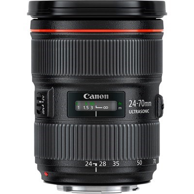 [R-EF24-70LIIU] Rental Canon EF 24-70mm f/2.8L II USM Lens