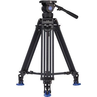 Benro BV10 Aluminium 2-Stage Video Tripod + BV10H Video Head
