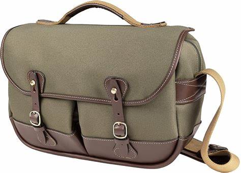 [504848-54] Billingham Mini Eventer - Sage Fibrenyte & Chocolate Leather