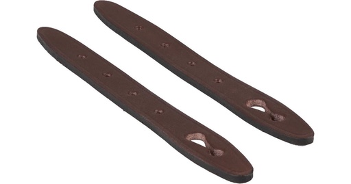 [5201454] Billingham Mini Eventer Front Straps - Chocolate