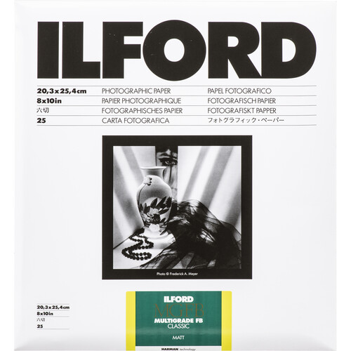 [1172247] Ilford 8x10 MGFB Classic Matt (25 Sheets)