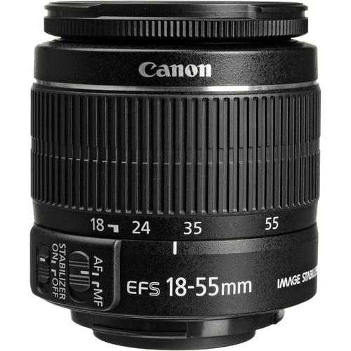 [SHEFS1855IS-8] Canon EF-S 18-55mm IS F/3.5-5.6 Lens - Grade 8