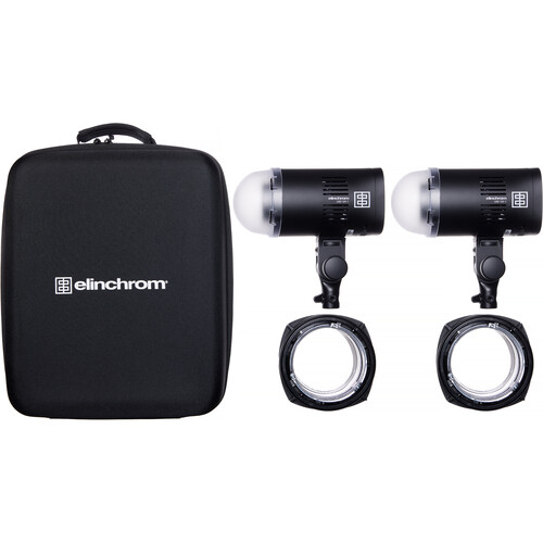 [20202.2.WC] Elinchrom LED 100 C Dual Light Kit