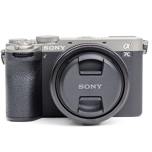 [ILCE7CM2S40K] Sony a7C II Silver + 40mm f/2.5 G FE Lens