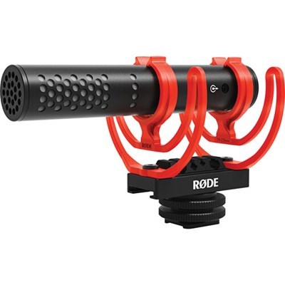 [RODVMGOIIH] Rode VideoMic GO II Lightweight Directional On-Camera Microphone w/- Helix Mount Light