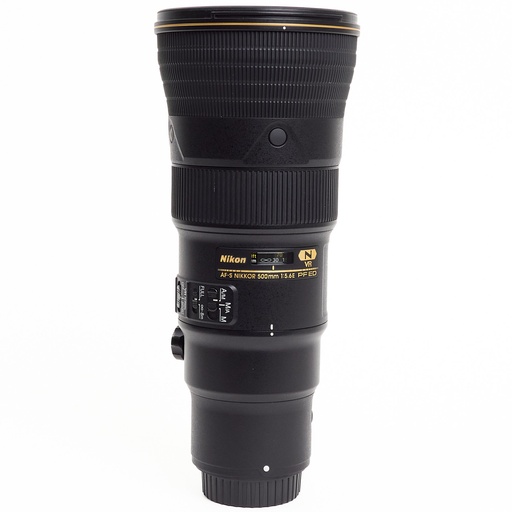 [SHJAA535DA-09] Nikon AF-S 500mm f/5.6E PF ED VR Lens - Grade 9