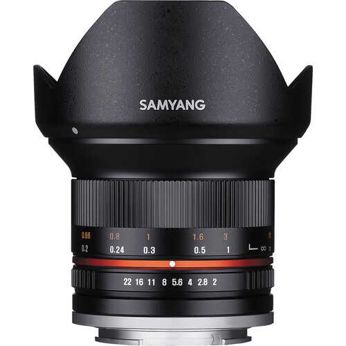 [SHSY81382-8] Samyang 12mm f/2.8 NCS CS Lens: Fujifilm X (No Hood) - Grade 8