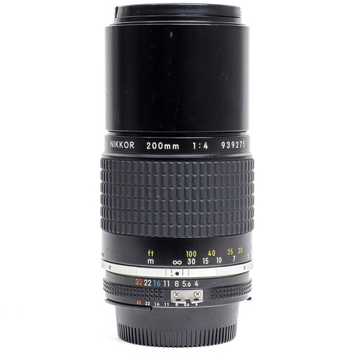 [SHNIK2004AIS-8] Nikon AI-s 200mm f/4 - Grade 8  