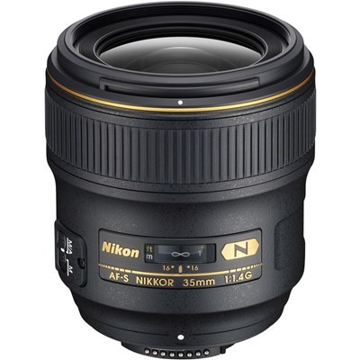 [SHJAA134DA-0] Nikon AF-S 35mm f/1.4G Lens - Grade 10