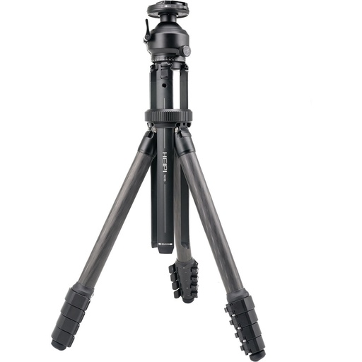 [W28S-Q] Heipi Vision 3-IN-1 Carbon Fibre Travel Tripod - Twist Quick Release