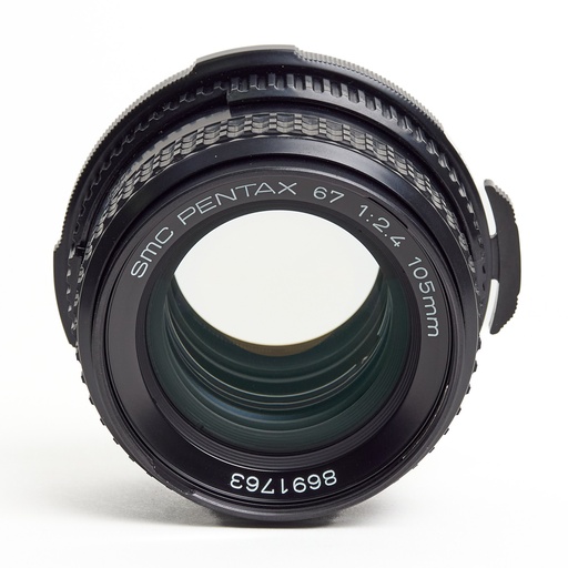 [SHPEN10524LV-9] Pentax 105mm f/2.4 SMC 67 Lens (Late ver.) - Grade 9