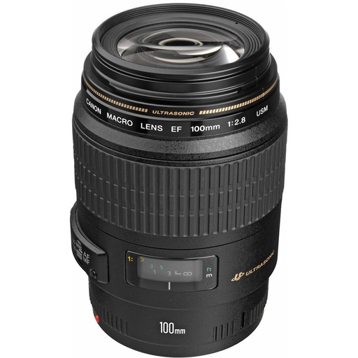 [SHC26-1222-201-8] Canon EF 100mm f/2.8 Macro USM lens - Grade 8