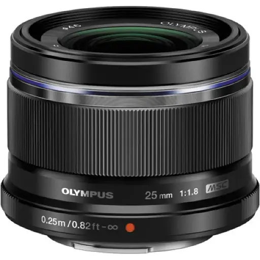 [SHV311060BG000-9] Olympus 25mm f/1.8 Lens Black - Grade 9