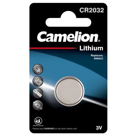 [CM-CR2032-BP1] Camelion CR2032 3V Lithium Battery