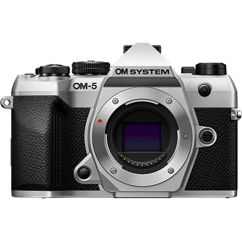 [V210070SW000] OM System OM-5 Mark II Body - Silver