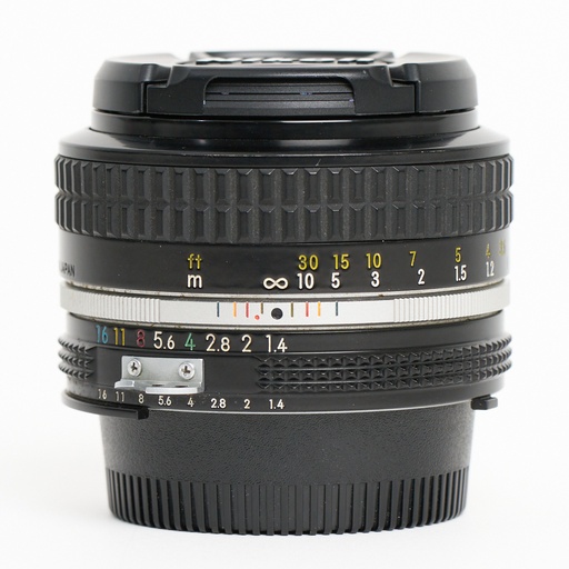 [SHNIKFESAI5014K-8] Nikon FE Silver + AI 50mm f/1.4 Lens - Grade 8