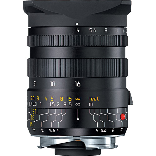 [SH11642-8] Leica 16-18-21mm f/4 Tri-Elmar M ASPH Lens w/- Universal Wide Angle Viewfinder - Grade 8