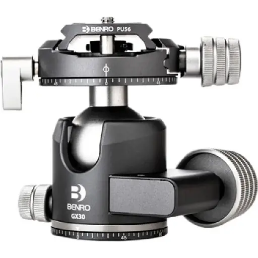 [SHGX30-7] Benro GX30 Three Series Arca-Swiss Style Low Profile Aluminum Ballhead - Grade 7