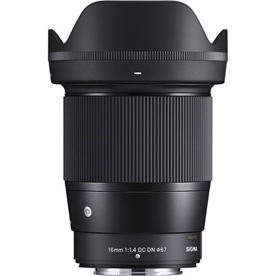 [4402975] Sigma 16mm f/1.4 DC DN Contemporary Lens: Fujifilm XF