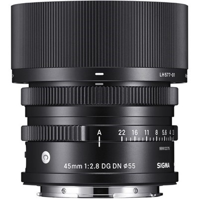 [4360969] Sigma 45mm f/2.8 DG DN I Series Contemporary Lens: Leica L - Black