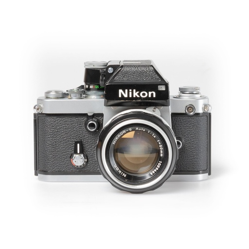 [SHNIKF2SK-8] Nikon F2 Photomic Body w/- Auto-S 50mm f/1.4 Lens - Grade 8 