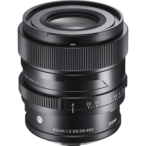 [SH4353969-9] Sigma 65mm f/2 DG DN Contemporary Lens: Leica L - Grade 9
