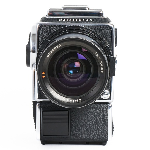 [SH10067K-9] Hasselblad 553 ELX Body Chrome w/- 50mm f/4 Distagon CF T* Lens - Grade 9