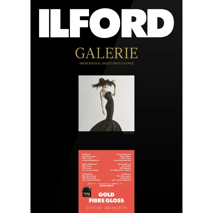[2004135] Ilford Galerie Gold Fibre Gloss 310gsm 44x15m Roll 