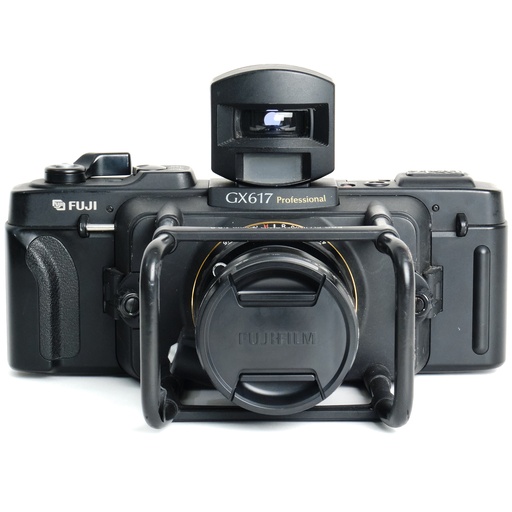 [SHFUJGX617K2-9] Fujifilm GX617 Body w/- SWD 105mm f/8 + Centre Filter/Viewfinder Grade 9