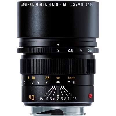 [SHLM11884-9] Leica 90mm f/2 APO-Summicron-M ASPH Lens - Grade 9