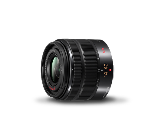[SHH-FS1442EKA-9] Panasonic 14-42mm f/3.5-5.6 G-Vario Mega OIS ASPH Lumix Lens Black - Grade 9