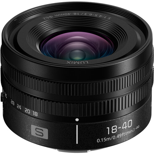 [SHS-R1840GC-9] Panasonic Lumix S 18-40mm f/4.5-6.3 Lens - Grade 9