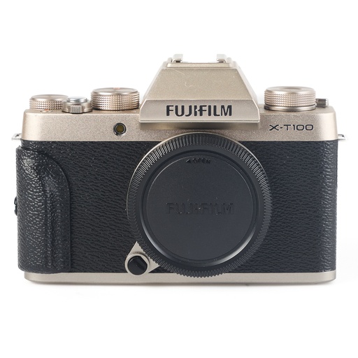 [SH16582385-8] Fujifilm X-T100 Body Champagne Gold - Grade 8