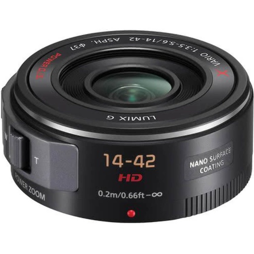 [SHH-PS14042E-K-9] Panasonic 14-42mm f/3.5-5.6 G X Vario ASPH Power OIS Lumix Lens - Grade 9