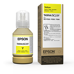 [C13T49N400] Epson SureColour F160/F560/F561-140ml UltraChrome DS - Yellow Ink 