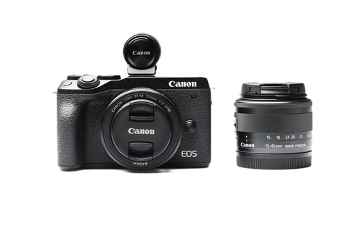 [SHM6IIBK2-9] Canon EOS M6 Mk II w/- EF-M 22mm f/2 STM pancake lens Kit - Grade 9 +