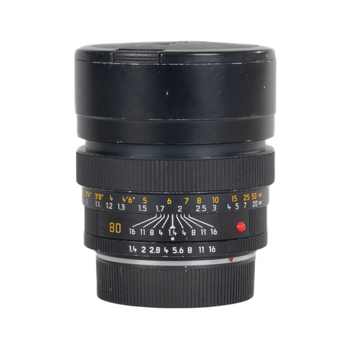 [SH11881-8] Leica 80mm f/1.4 Summilux-R lens (3 cam ver.) - Grade 8