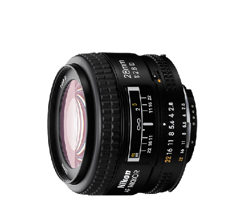 [SHJAA128DA-8] Nikon AF 28mm f/2.8D lens - Grade 8