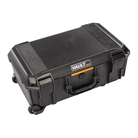 [VCV525-0040-BLK] Pelican Vault V525 Rolling Hard Case with Padded Dividers