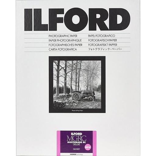 [1179659] Ilford Multigrade Deluxe Gloss Darkroom Paper 8x10 (25+5 Sheets)