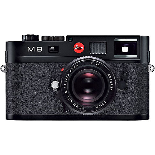 [SHLM10701-8] Leica M8 Rangefinder Digital Camera Body Black - Grade 8
