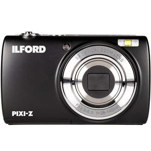 [3005201] Ilford PIXI-Z Digital Camera 5x Zoom – Black