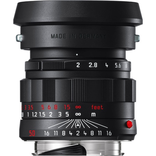 [SHLM11811-0] Leica 50mm f/2 APO-Summicron M ASPH Black Chrome Edition - Grade 10