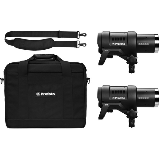 [SH901017-9] Profoto D2 Duo 1000/1000 AirTTL 2-Light Kit - Grade 9 