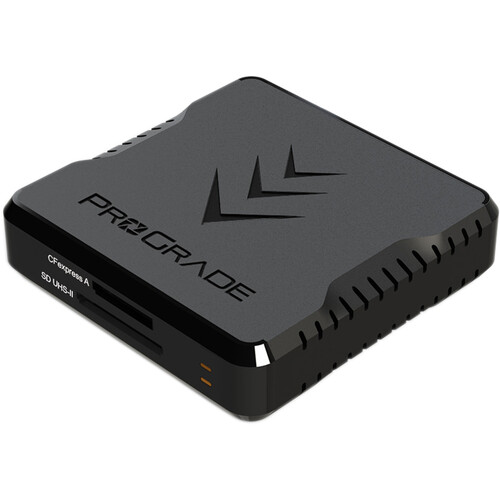 [PGRWCFXTASDANA] Prograde Digital Card Reader Dual Slot CF Express Type A/SDXC UXB3.1 PG09