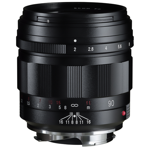 [SHBA386B-9] Voigtlander 90mm f/2 APO Ultron Lens Leica M - Black - Grade 9